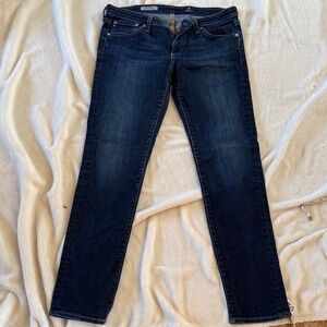 AG Adriano Goldschmied Dark Blue Skinny Jeans